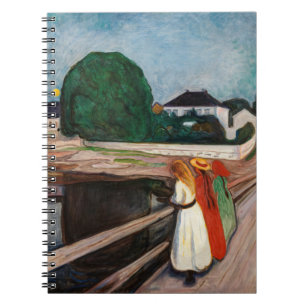 Carnet Edvard Munch - Les filles sur le pont