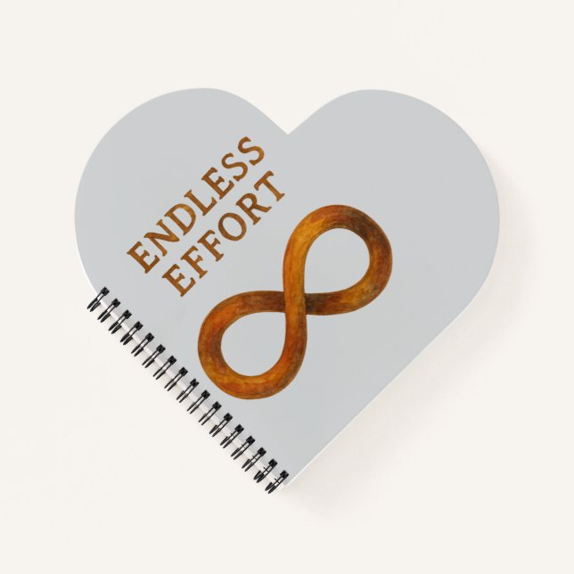 Carnet Effort sans fin : Le pouvoir de la persévérance (Devant)