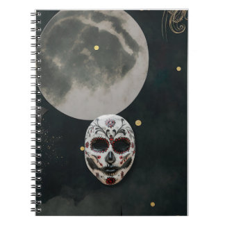 Carnet éffrayant de spirale pour Halloween