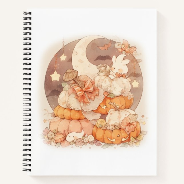 Carnet éffrayant esprit mignon (Devant)
