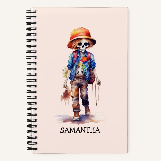 Carnet Éffrayant, mais joli Zombie Kid - Adorable Macabre (Recto)