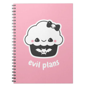 Carnet Éffrayant mignon Plans Cupcake