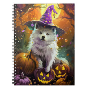 Carnet Éffrayante-américaine Eskimo Halloween sorcière et