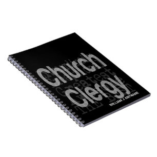 Carnet Eglise Clergy Extraordinaire PERSONNALISÉ