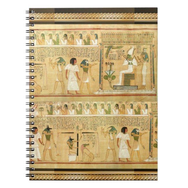 Carnet Égypte-Hiéroglyphes (Devant)
