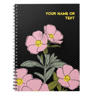 Carnet Electric Pink Rockrose: The Pop-Art Skanbergii