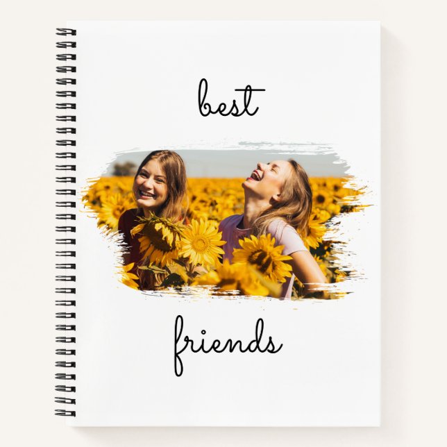 Carnet Elégant 2 BFF Meilleurs Amis Pour Toujours (Devant)