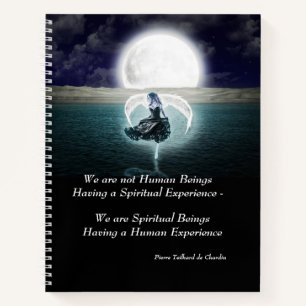 Carnet Élégant Ange Inspirationnel Spirituel Citation