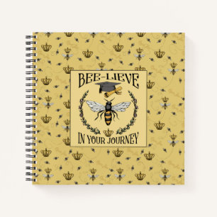 Carnet Elégant Bee-lieve dans votre Journey Grad Keepsaké