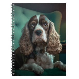 Carnet Elégant Cocker Spaniel Classic Portrait Design