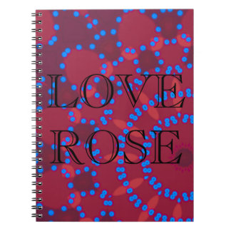 Carnet Élégant - MANDALA - ROSE - ROUGE