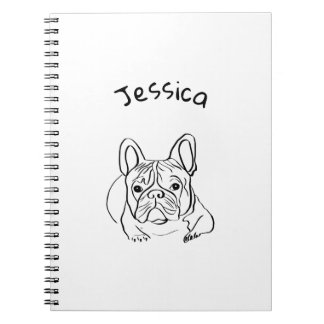 Carnet Élégant minimaliste Bulldog