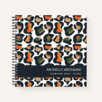 Elégant Safari Animal Skin Leopard spot MONOGRAM
