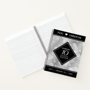 Carnet Élégante fête du 10e anniversaire du Mariage de Ti