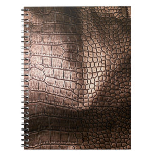 Carnet Elégante texture en cuir du soir.