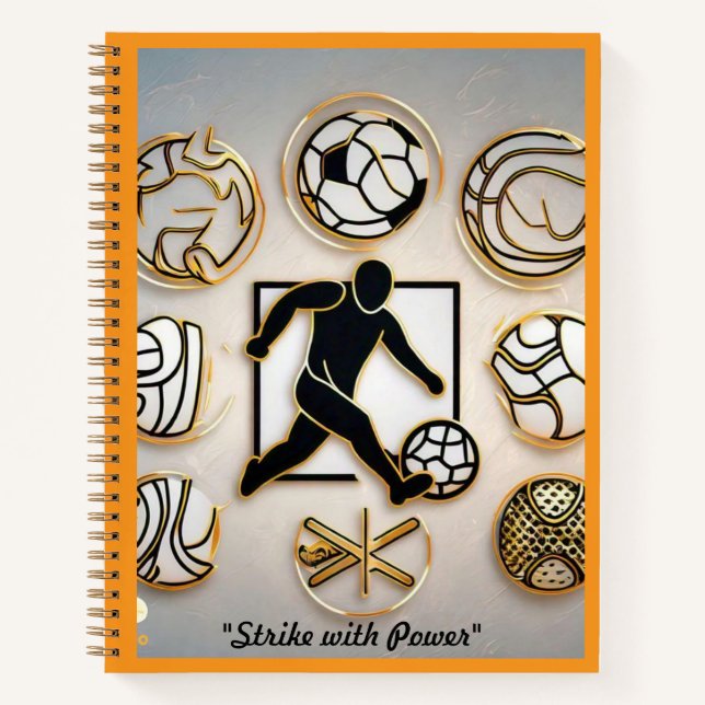 Carnet "Éléments de design sportif" (Devant)