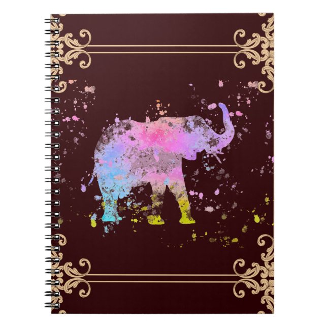 Carnet Eléphant (Devant)