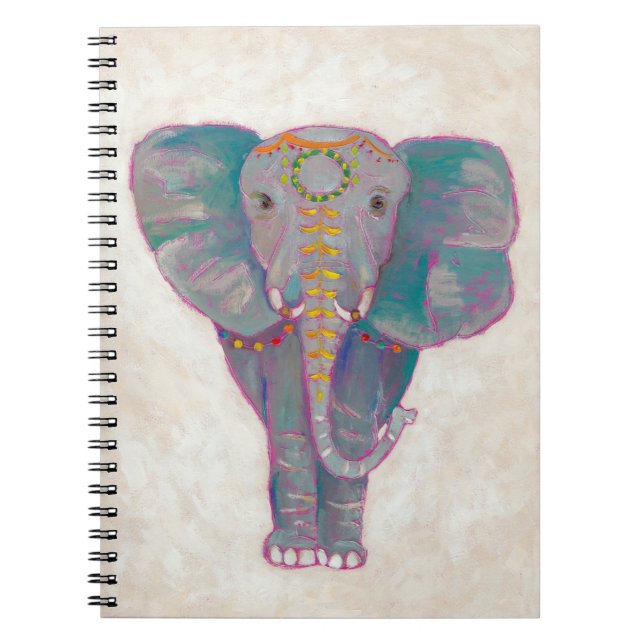 Carnet Eléphant asiatique zen (Devant)