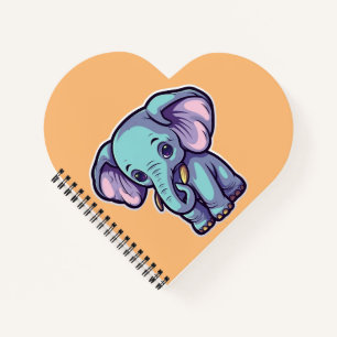CARNET ÉLÉPHANT DE CARTOON