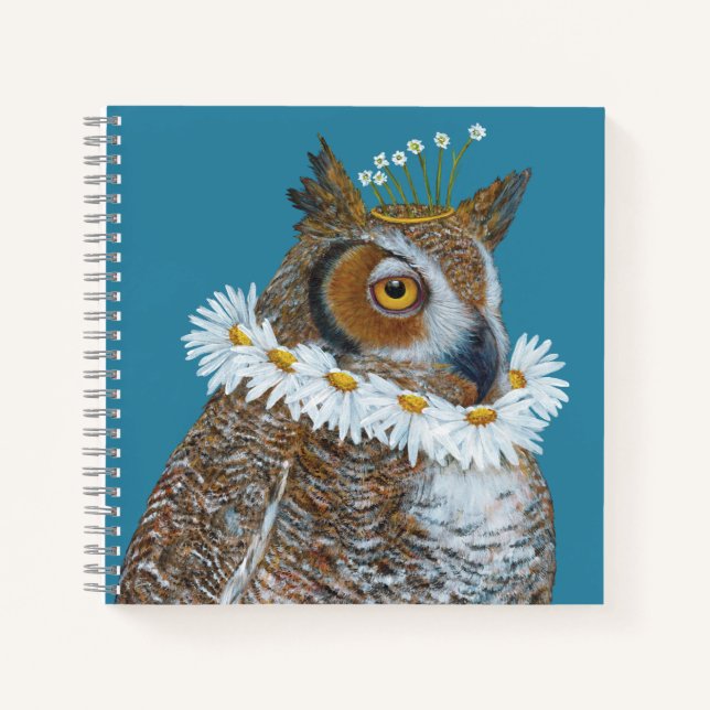 Carnet Elizabethan Owl (Devant)