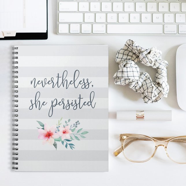 Carnet Elle A Néanmoins Persisté (Créateur téléchargé)