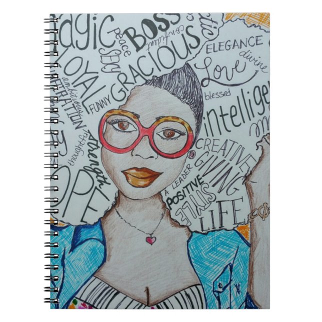 Carnet Elle est… (Devant)