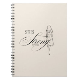 Carnet Elle est Proverbes forts 31:25