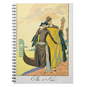Carnet Elle et Lui, 1921 (copie de pochoir)
