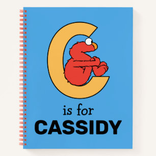 Carnet Elmo Alphabet C Orange