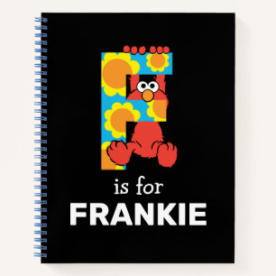Carnet Elmo Alphabet F Fleurs