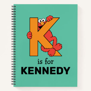 Carnet Elmo Alphabet K Orange