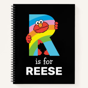 Carnet Elmo Alphabet R arc-en-ciel