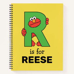 Carnet Elmo Alphabet R Vert