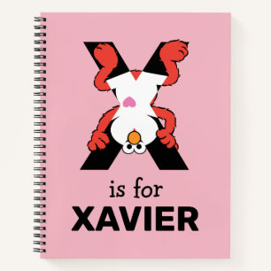 Carnet Elmo Alphabet X Xray