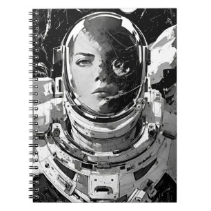 Carnet Embark sur le voyage cosmique : Frappe astronaute