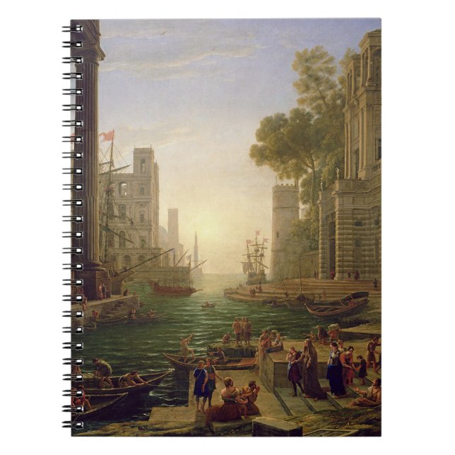 Carnet Embarquement de St Paula Romana chez Ostia, (Devant)