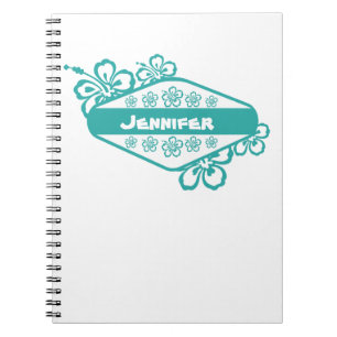 Carnet Emblème de fleur de ketmie