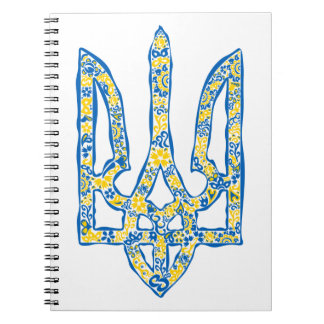 Carnet Emblème national de l'Ukraine