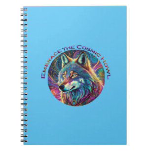 Carnet Embrassez le loup de Howl cosmique