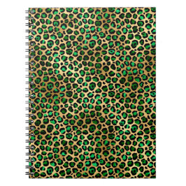 Carnet Emerald et Gold Safari Series Design 8