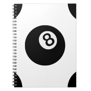 Carnet emoji eight ball