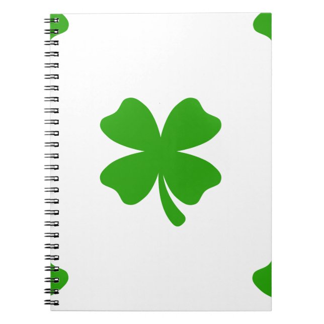 Carnet émoticône st patrick (Devant)