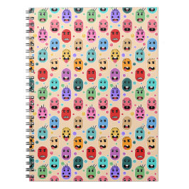 Carnet Émotions Visages colorés