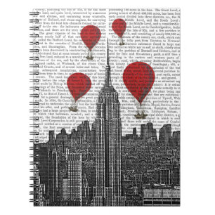 Carnet Empire State Building et Red Hot Air Ballots