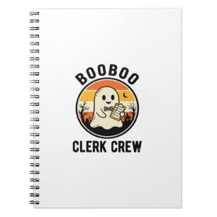 Carnet Employé d'Halloween BooBoo Équipage de fantômes Vi