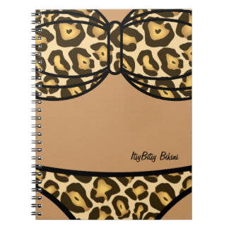 Carnet Empreinte de léopard de bikini