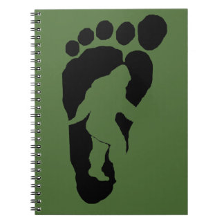 Carnet Empreinte de pas de Bigfoot