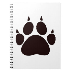 Carnet Empreintes de pattes de chats