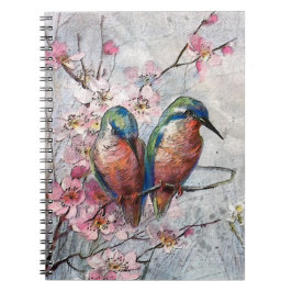 Carnet En Attente De L'Oiseau De Surfeur Kingfisher