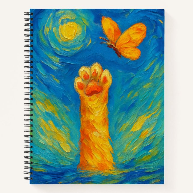 Carnet en chats artificiels Couvercle texturé Whim (Devant)